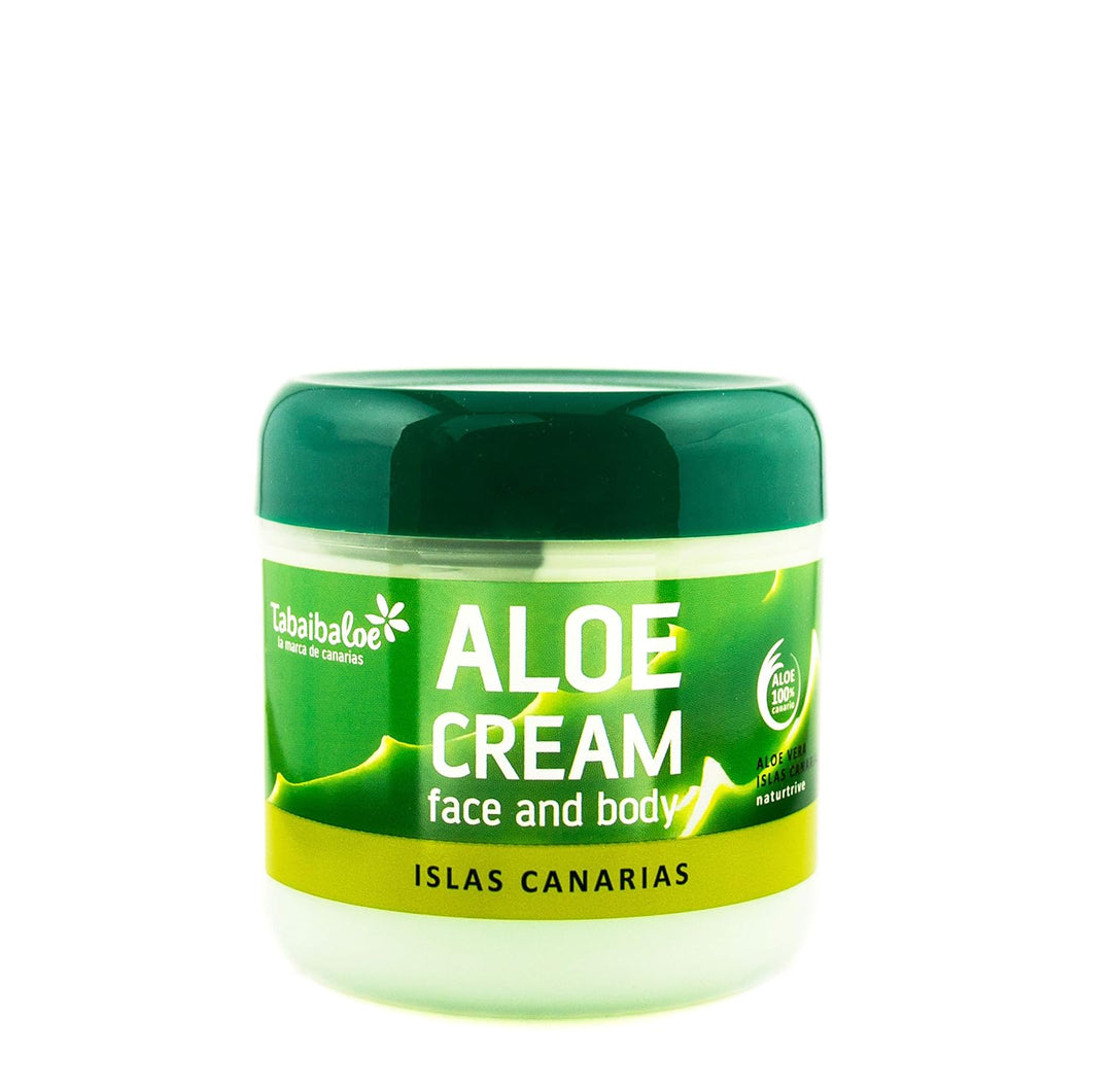 TABAIBA Aloe vera creme and gel Packung Tabaibaloe Feuchtigkeitscreme Aloe Vera und Duschgel Aloe Ve