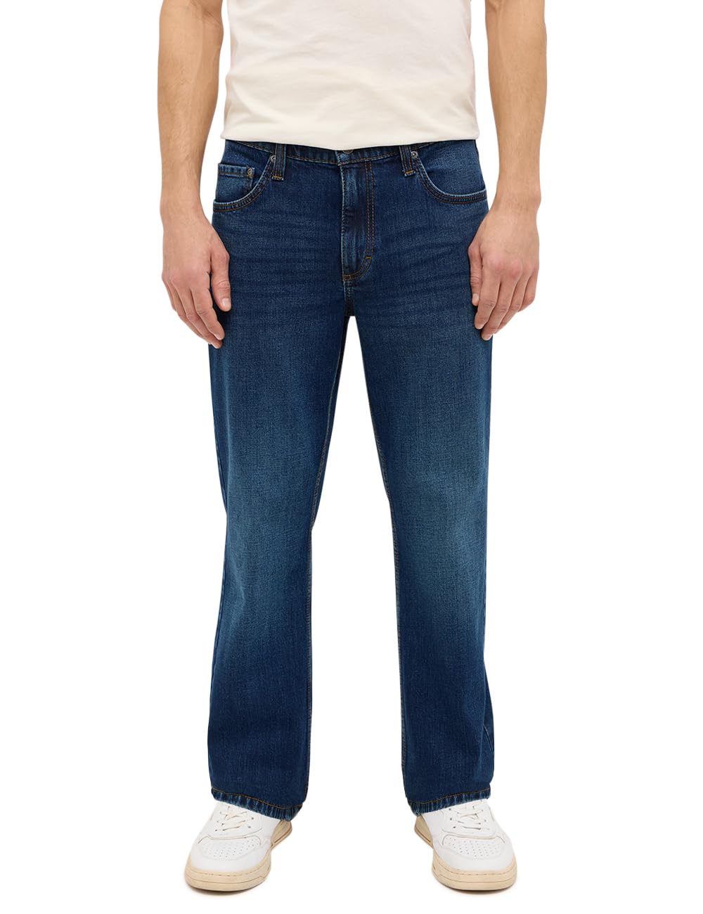 MUSTANG Jeans Herren Stretch Big Sur Regular Fit Jeanshose Hose Denim Blau Schwarz 30 31 32 33 34 36
