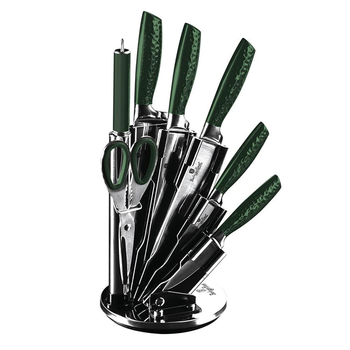 8-tlg Messerset Messer-Set BERLINGER HAUS EMERALD BH-2463