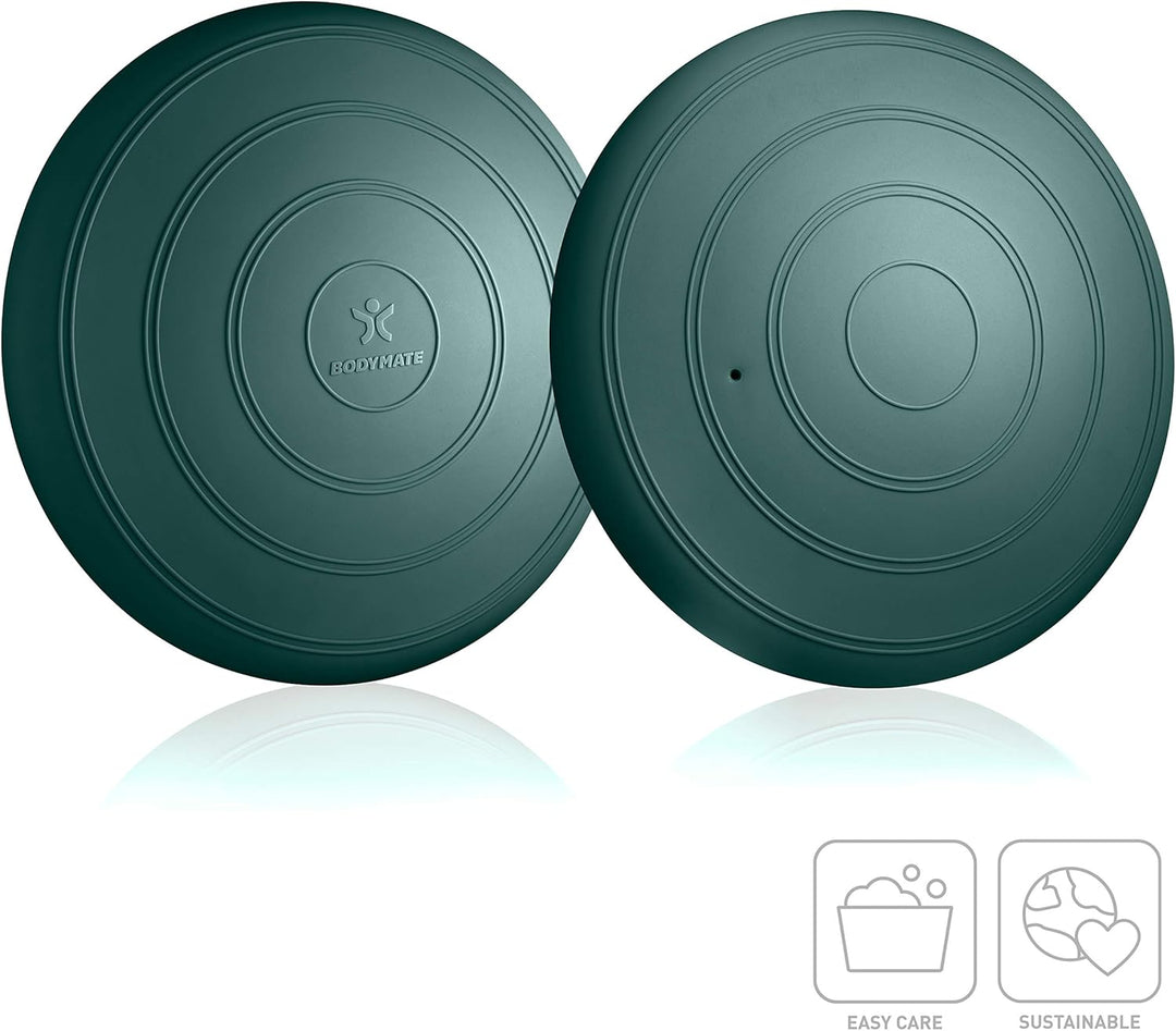 BODYMATE Ballsitzkissen COMFORT inkl. Pumpe 33cm Durchmesser - Balance-Kissen, Sitzballkissen, Luftk