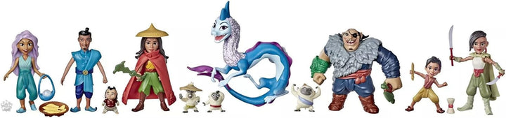 Raya und der letzte Drache Land of KUMANDRA Seltenes Spezial Box Set mit 11 Figuren aus dem Disney F