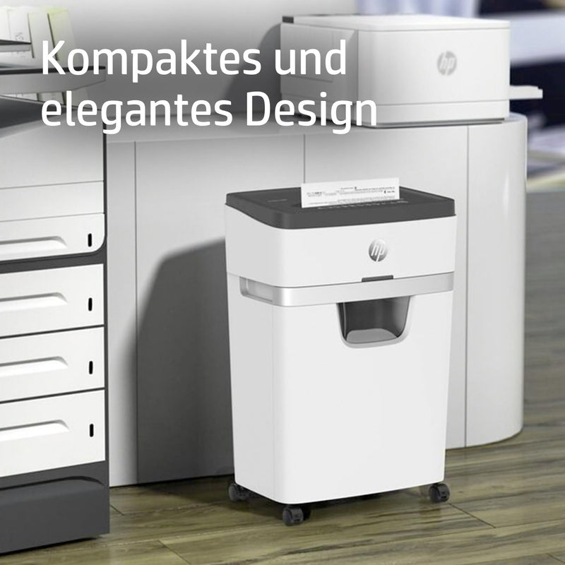 HP OneShred 18CC, Aktenvernichter, Sicherheitsstufe P-4, Cross Cut, 18 Blatt, 2805 weiss 18 Blatt Cr