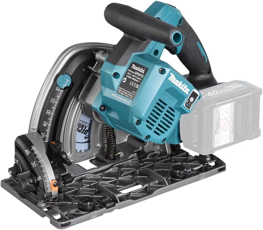 Makita Tauchsäge 165 mm 40 V max Bluetooth Makita ohne Akku – SP001GZ01