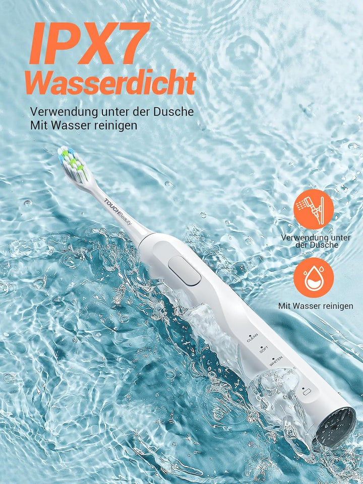 Brosse à dents électrique-TOUCHBeauty Brosse à dents électrique sonique Brosse à dents électrique Br
