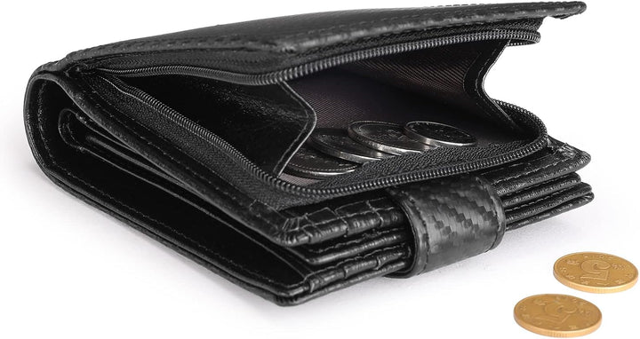 GAEKEAO Geldbörsen Herren Geldbeutel Portmonee mit Münzfach & RFID Schutz Wallet, Kartenetui Karten