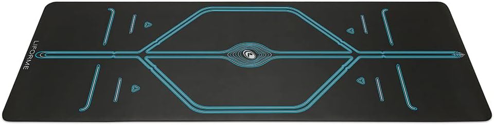 Liforme XL Yogamatte – inklusive Yogatasche, patentiertes Ausrichtungssystem, rutschfest, umweltfreu