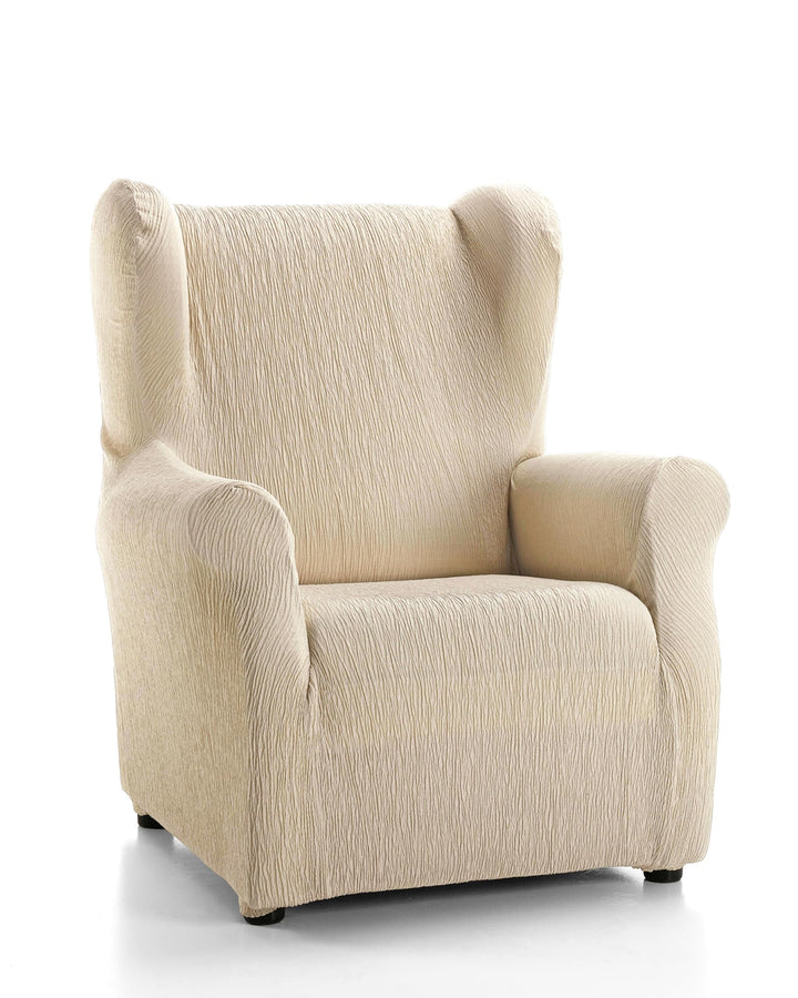 Martina Home Emilia Tasche Sillón Orejero, Stoff, Beige, 33 x 8 x 42 cm Elegantes Beige, Elegantes B