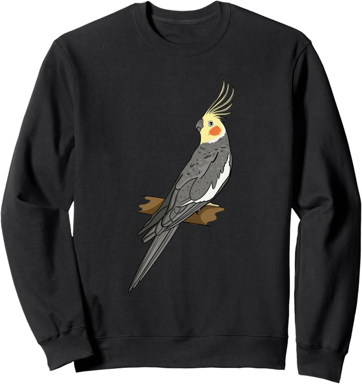 Cockatiel Lover Gift Cockatiel Parrot Bird Owner Gifts Sweatshirt