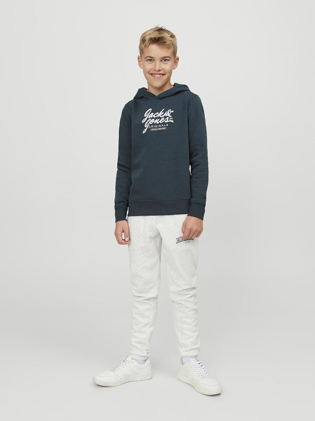 JACK & JONES Jungen Jorsymbol Sweat Hood FST Jnr Kapuzenpullover 140 Magical Forest, 140 Magical For
