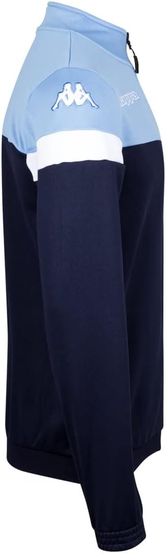 Kappa Herren Vacone JKT Jacke, Marineblau/Blau/Weiss, S