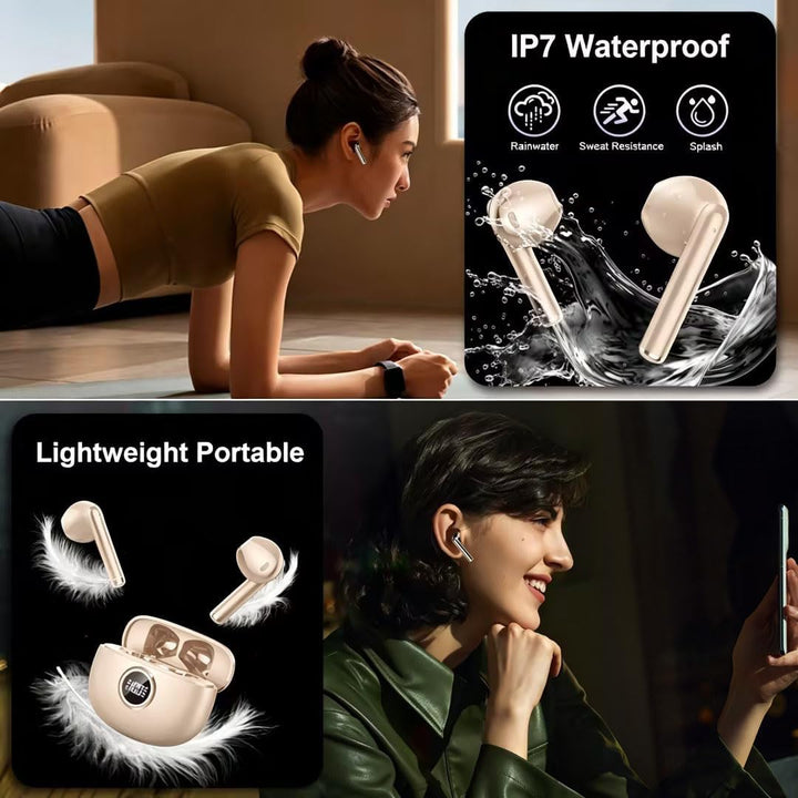 Drsaec Bluetooth Kopfhörer, 2026 Neu 6D Tiefer Bass In Ear Kopfhörer Kabellos Bluetooth 5.3 Kabellos
