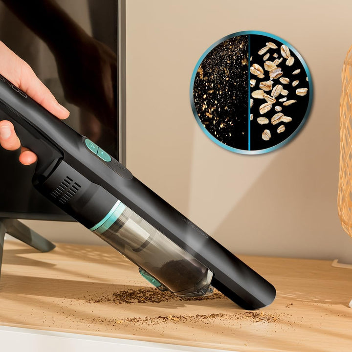 Cecotec Kabelloser Handstaubsauger Conga Rockstar Micro + Animal. 200 W, Digitaler bürstenloser Moto