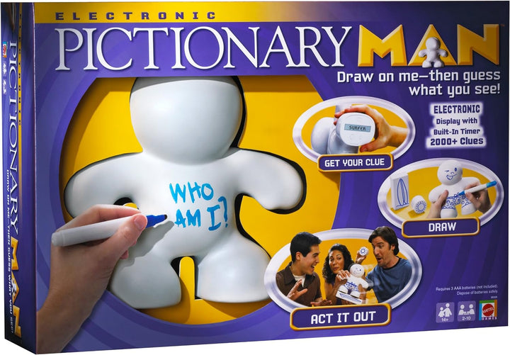 Electronic Pictionary Man Game by Mattel