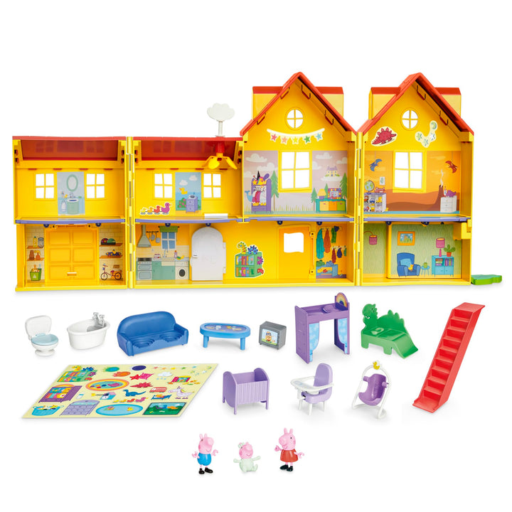 Peppa Pig Peppas grosses Haus Spielset, 80 cm, Peppas grosses Haus