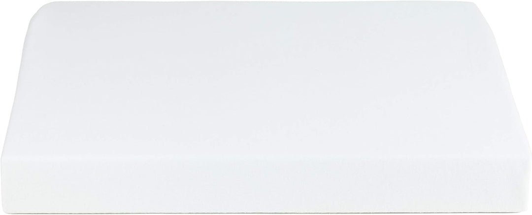 Gerald Wittmann Premium Spannbettlaken 90x200-100x200 cm, 100% Baumwolle Jersey, Weiss Weiss 90x200
