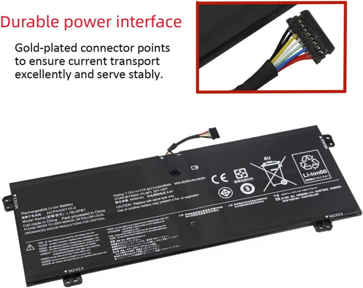 PUGASR L16C4PB1 L16L4PB1 L16M4PB1 Laptop Akku Kompatibel mit Lenovo Yoga 720-13IKB 730-13IKB 730-13I