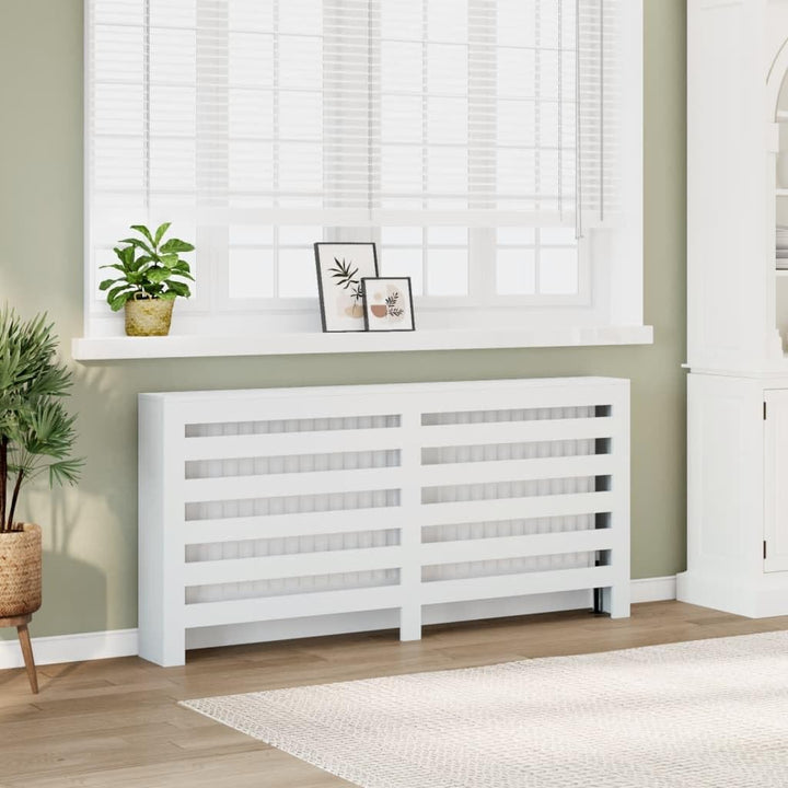 vidaXL Heizkörperverkleidung, Heizungsverkleidung Modernes Latten-Design, Heizkörperabdeckung für Wo