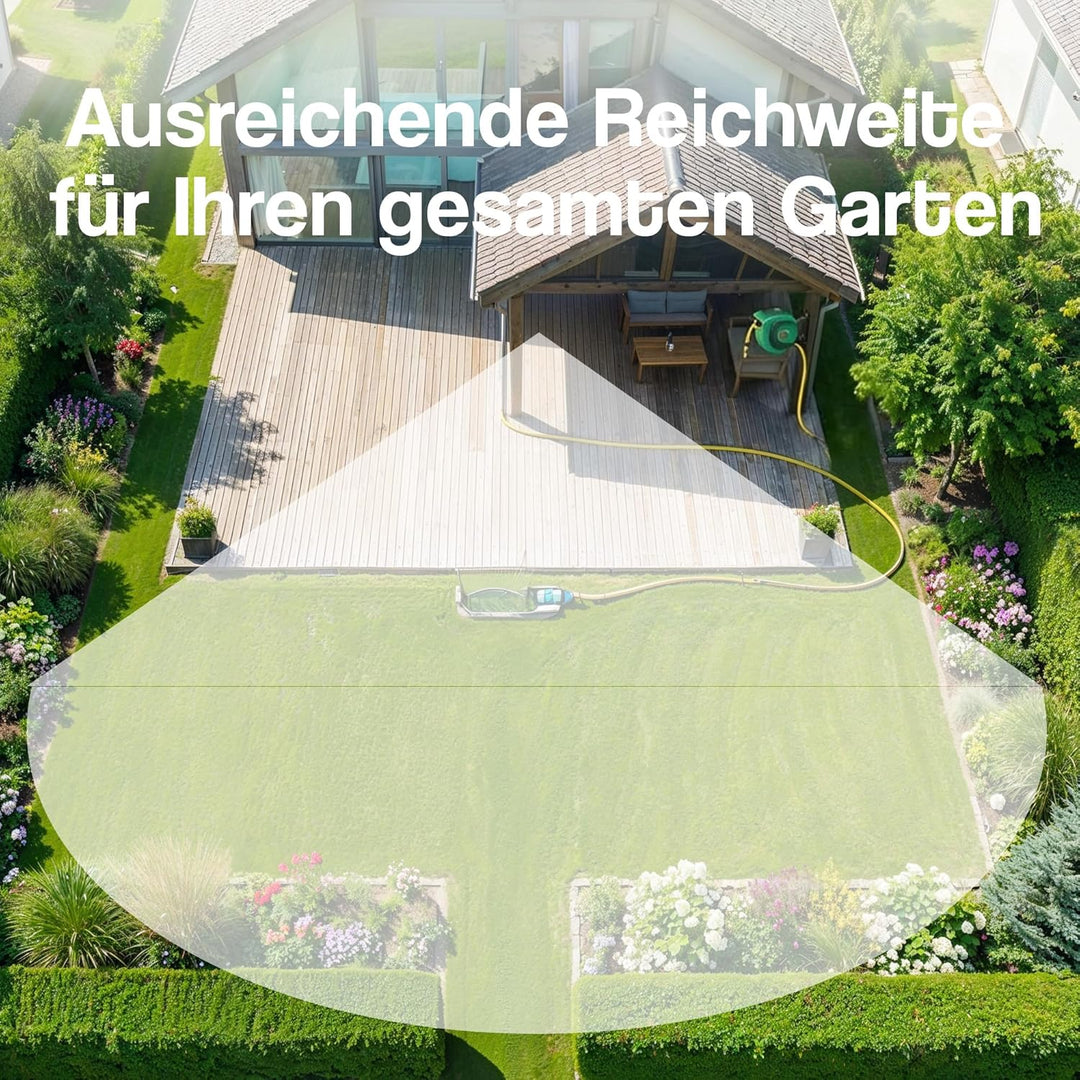 G Wasserschlauch Trommel Einziehbarer 12.5mm x 15m schlauchtrommel Premium Commercial Flex PVC wands