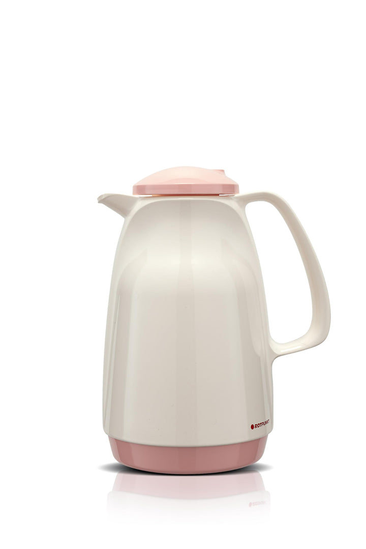 ROTPUNKT Isolierkanne 220 Bella 1,0 l | Zweifunktions-Drehverschluss | BPA Frei- gesundes Trinken |