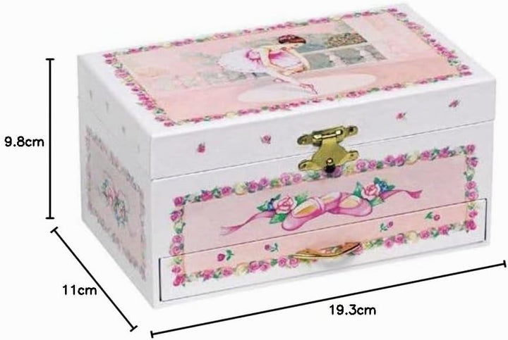 Goki 15348 - Musikspieldose Ballerina IV - Melodie - Schwanensee