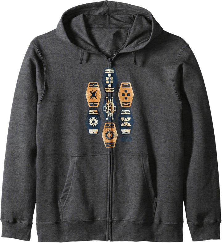 Star Wars Han Solo Movie Sabacc Game Vintage Kapuzenjacke