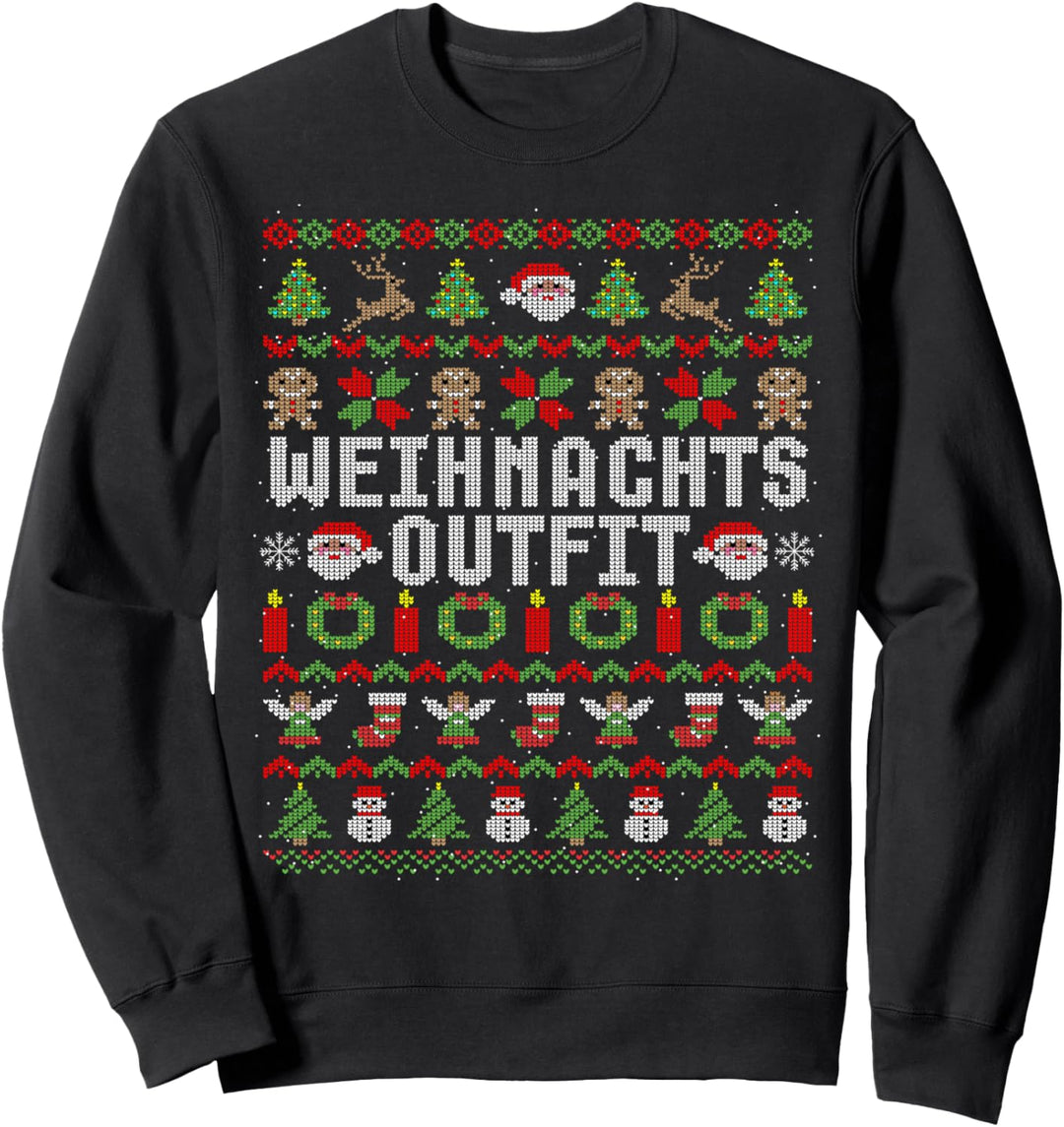 Ugly Christmas Weihnachtsoutfit Weihnachten Geschenk Sweatshirt