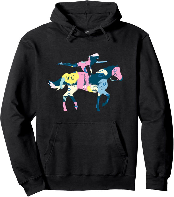 Voltigieren Pferdesport Reiter Volti Pferd Reiten Geschenk Pullover Hoodie