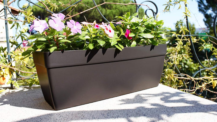 CAPRI XL PLANT BOX 80CM LIGHT TERRACOTTA