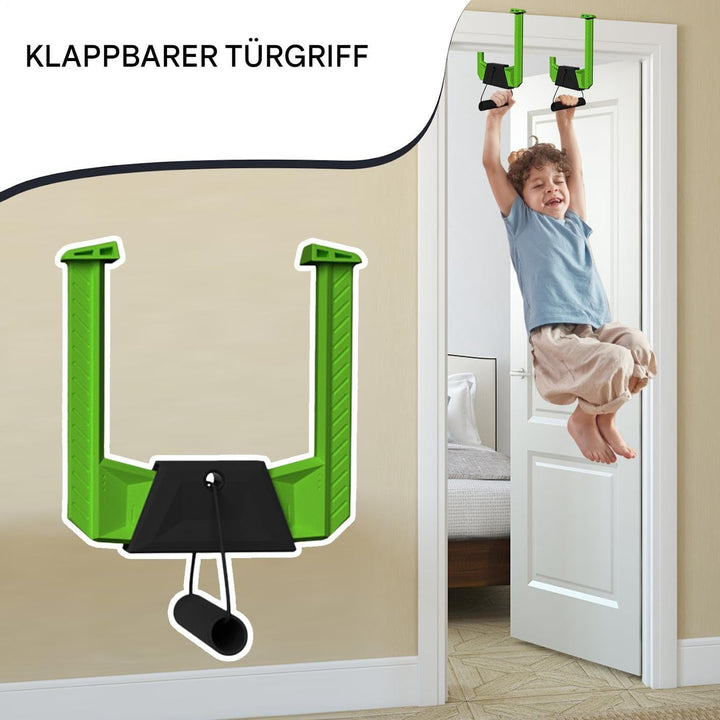 Pull Up Bars Für Türrahmen | Leichte Tür-Klimmzugstangen - Leichtes Kompaktes Bohrfrei Fitnessgestel