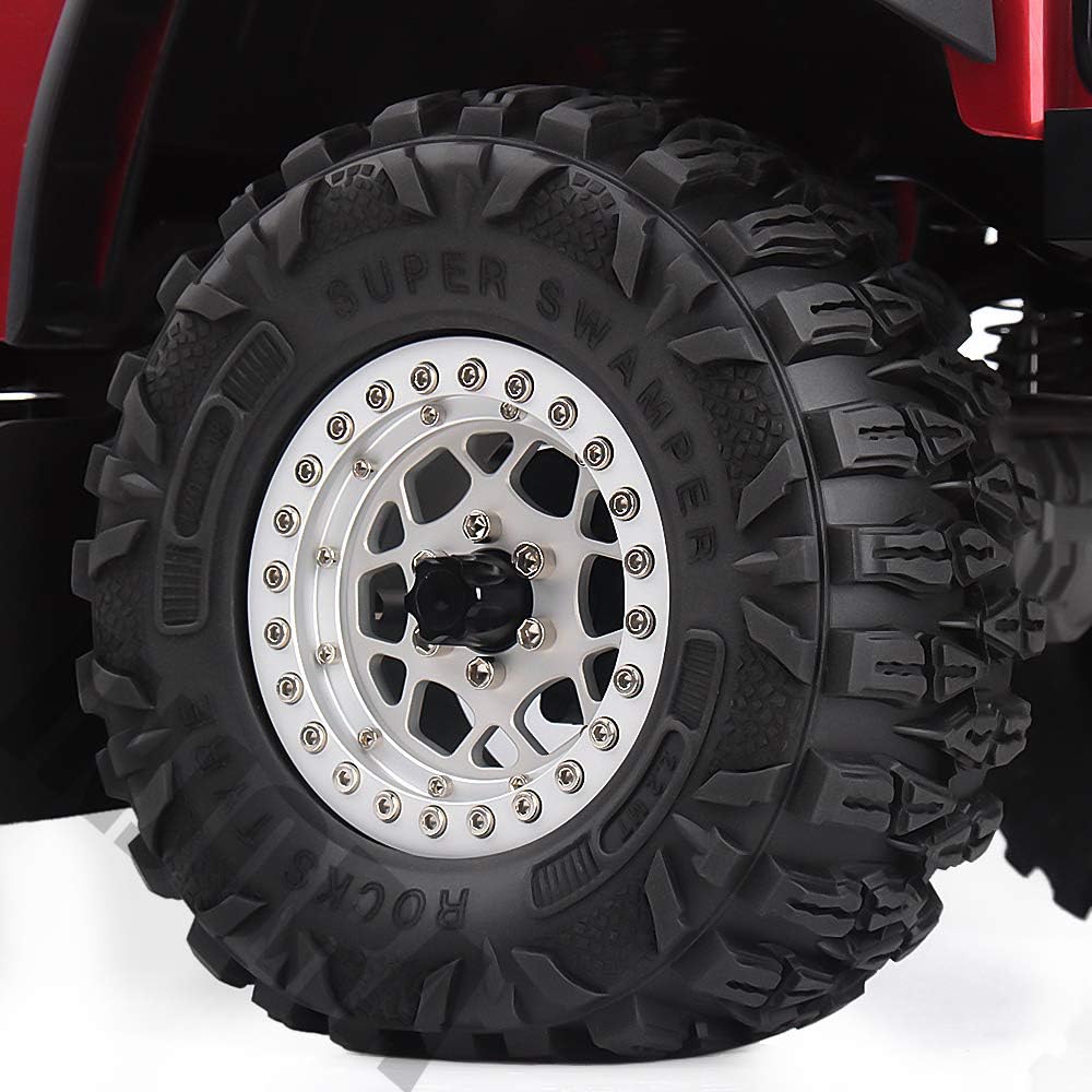 INJORA RC Reifen 4pcs 2,2inch RC Crawler Reifen Reifen Set für 1:10 RC Rock Crawler TRX4 TRX-6 Axial