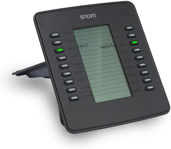 Snom D7 USB-Erweiterungsmodul für D7xx-Telefone (hochauflösendes Schwarz-Weiss-Display mit Hintergru