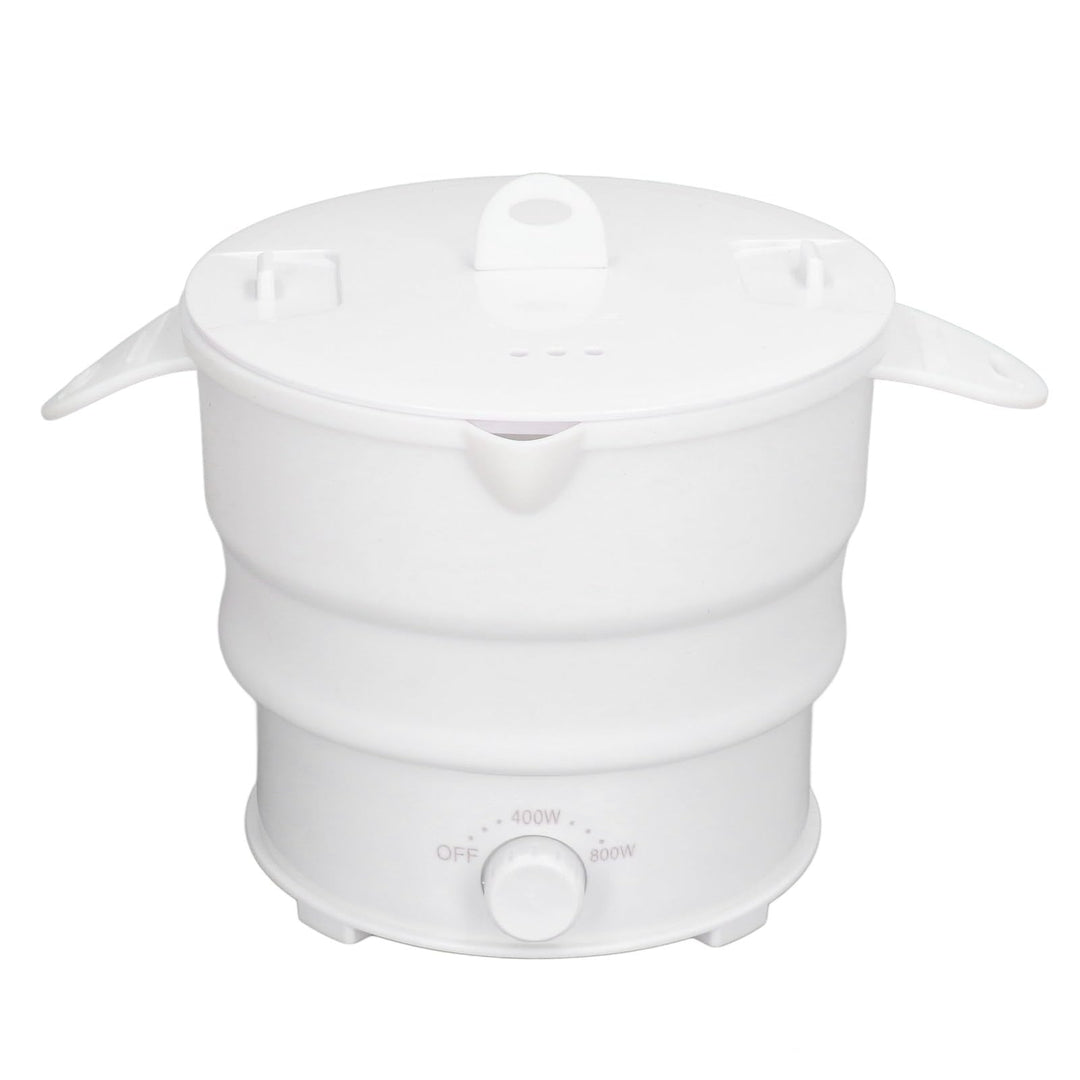 Travel Cookwear, Faltbarer Elektrischer Hot Pot-Kocher, 800 W, 1,2 L, Reisetopf für Camping, Büro, H