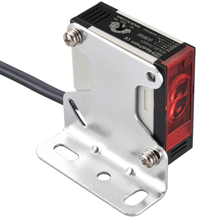 Heschen Fotoelektrischer Schalter E3JK-R4M1 24-240VAC/12-240VDC Erfassungsabstand 4m mit Reflektorpa