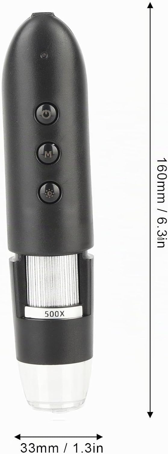 USB Haut Haar Kopfhaut Detektor, Mikroskop Haut Analyzer, WIFI 500X Scalp Follikel Detektor, Haut Ha