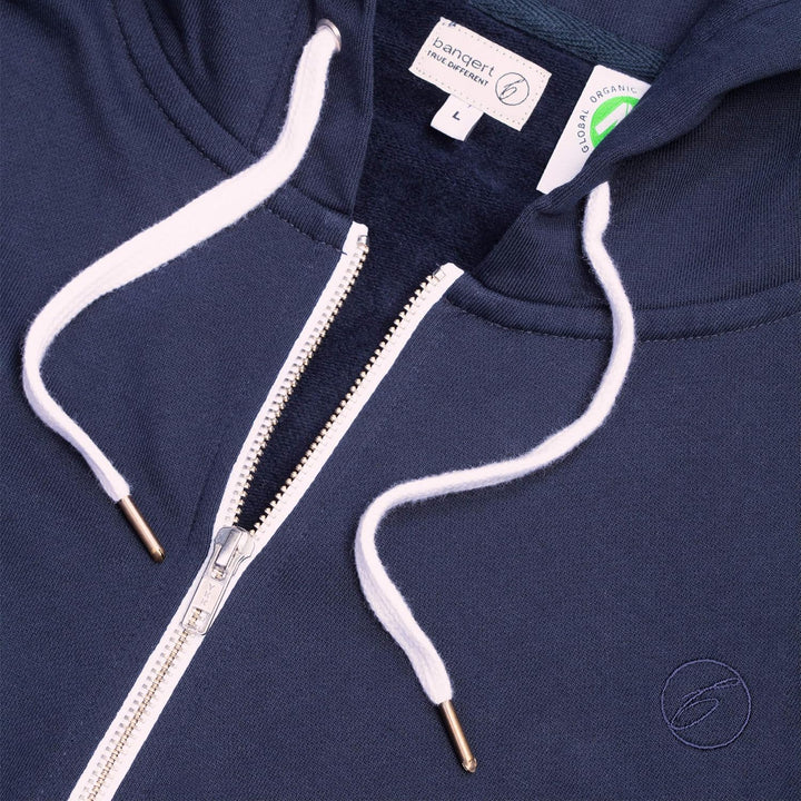 Banqert Herren Hoody, GOTS Zertifiziert, Pure Organic Cotton S Deep Sea, S Deep Sea