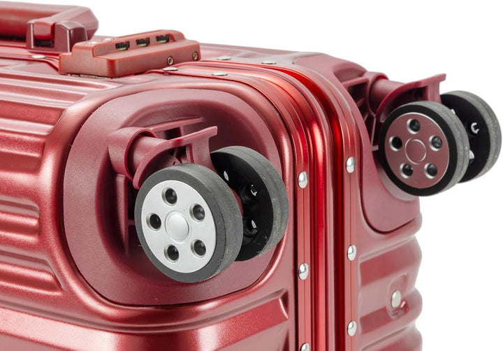 Travelhouse London Koffer Rot S-55cm Bordkoffer · Alu-Rahmen · Polykarbonat Hartschale · Handgepäckk