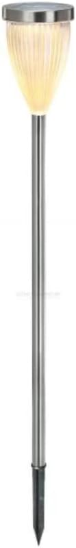 esotec Solar LED Stableuchte Dream Light, Duo Color, Gartenstecker, Edelstahl, Solarleuchte, Gartend