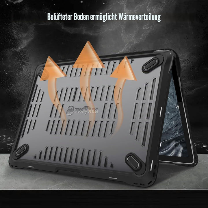 Fintie Hülle kompatibel mit MacBook Air 13 (2018-2020 Version) A2337(M1)/A2179/A1932, Ganzkörper-Rug