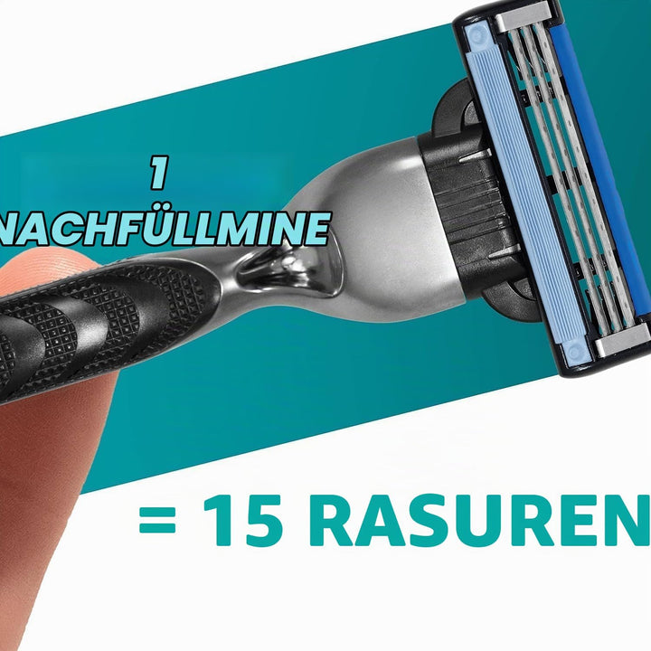 Gillette Mach3 Rasierklingen + 12 Rasierklingen Für Männer