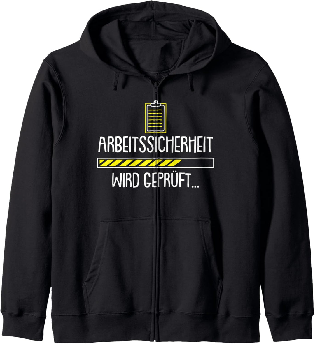 Fachkraft Arbeitssicherheit Ladebalken Sicherheitskraft Kapuzenjacke