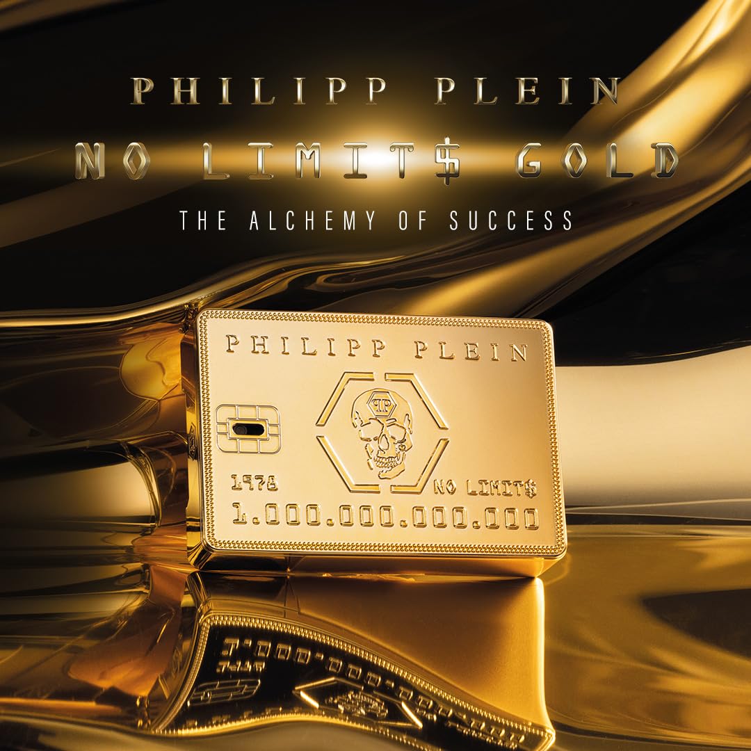Philipp Plein No Limits Gold EdP, Linie: No Limits Gold, Eau de Parfum, Grösse: 90ml