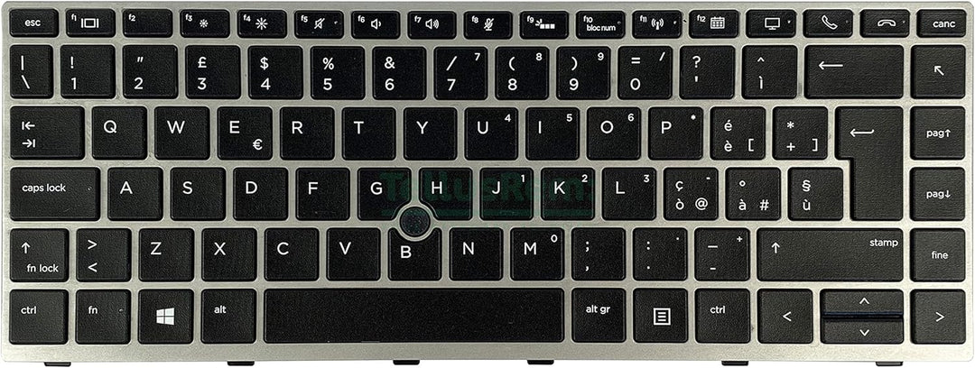 ersatztastatur Italienisch Hintergrundbeleuchtung für HP 840 G5, 840 G6, 745 G5, 745 G6, ZBook 14u G