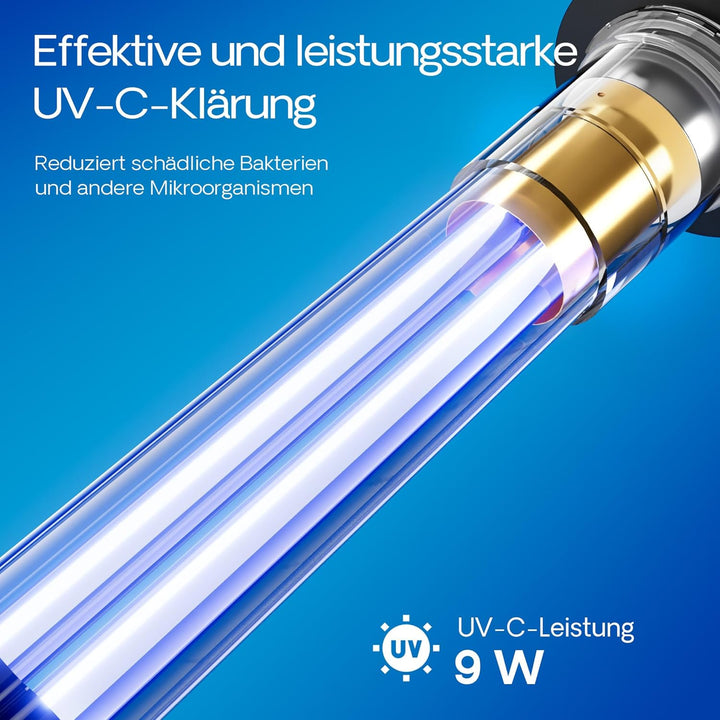 SunSun CUF-2500 3in1 Filter & 2500l Springbrunnen 28W & 9W UV-Klärer