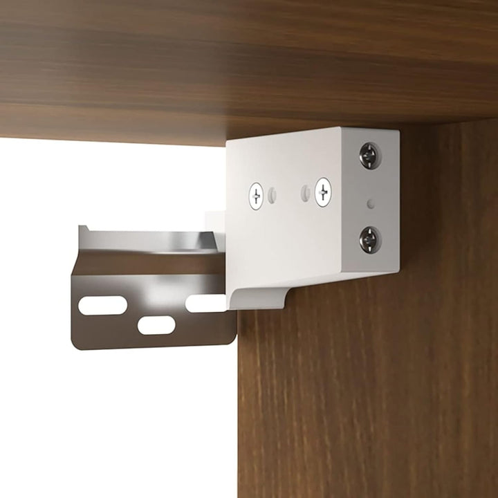Gecheer Wandschrank H?ngeschrank Mit 2 Türen und 1 offenes Fach Küchenschrank Wandh?ngeschrank Badsc