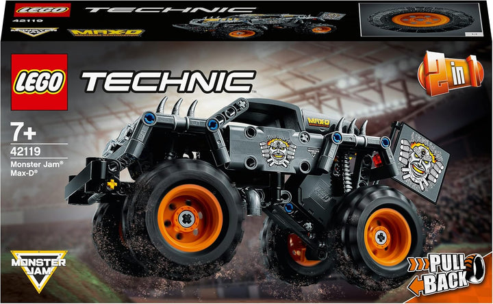 LEGO 42119 Technic Monster Jam™ Max-D™ Einzelbett, Einzelbett