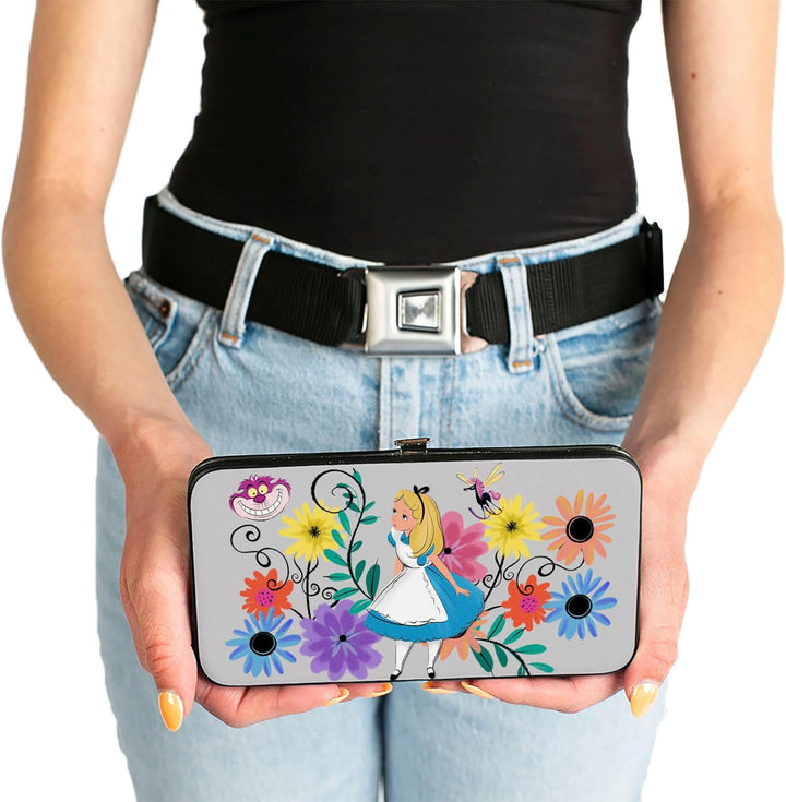 Buckle-Down Damen Geldbörse, Alice in Wonderland, 7" x 4"