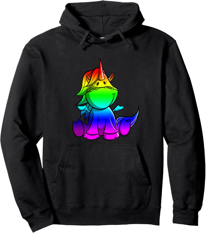 Gay Pride Toleranz Einhorn Regenbogen LGBTQ LGBT Pullover Hoodie