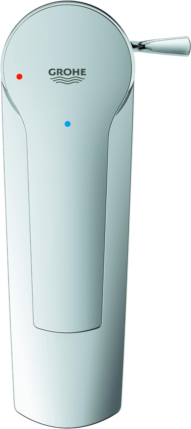 GROHE QUICKFIX Start - Einhand- Waschtischarmatur (wassersparend, S-Size, inkl. 3-in-1 Montagewerkze