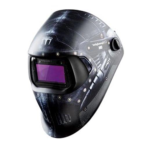 3M Speedglas 100V Trojan Warior, Schweissmaske, H751620 Schwarz (Trojan Warrior), Schwarz (Trojan Wa