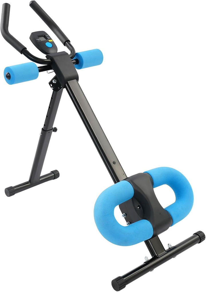 Bauchtrainer für Zuhause, Bauchmuskeltrainer Abdominalmaschine, Klappbar Bauchmuskeltraining Multifu